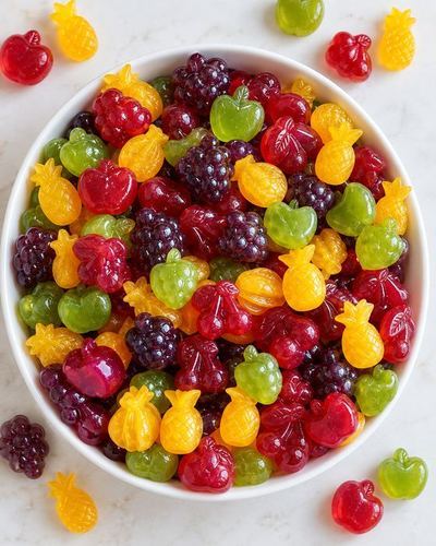Gomitas en forma de frutas