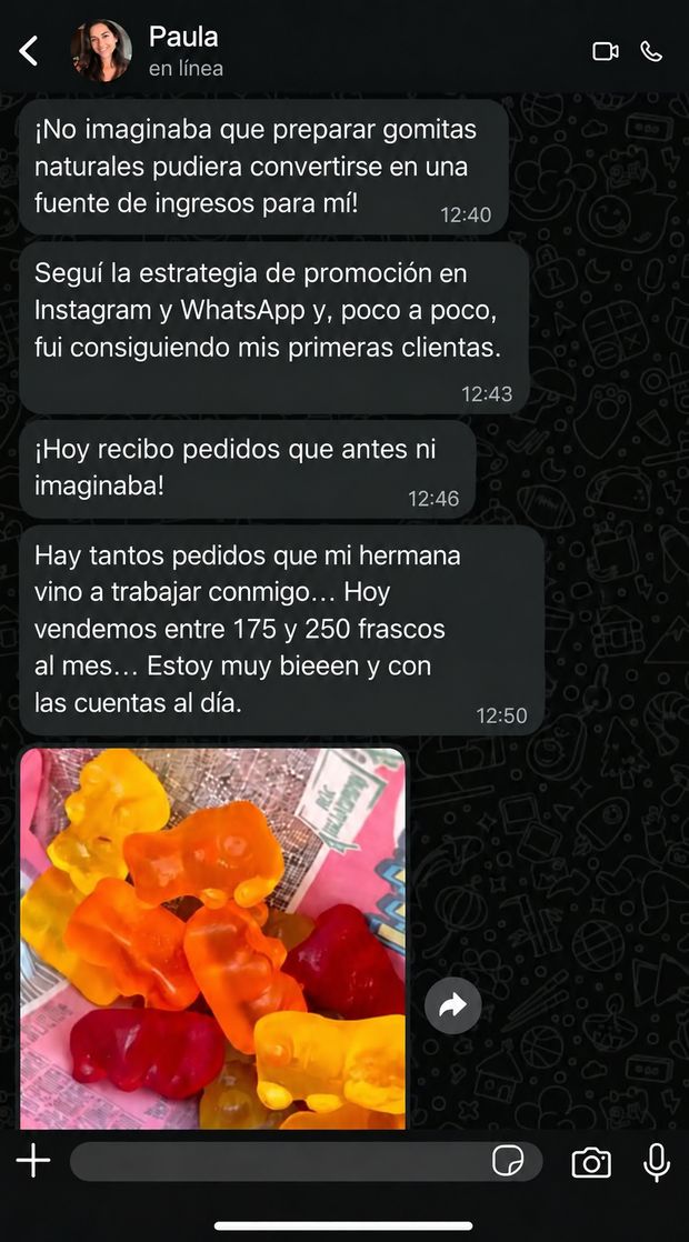 Testimonio de Paula